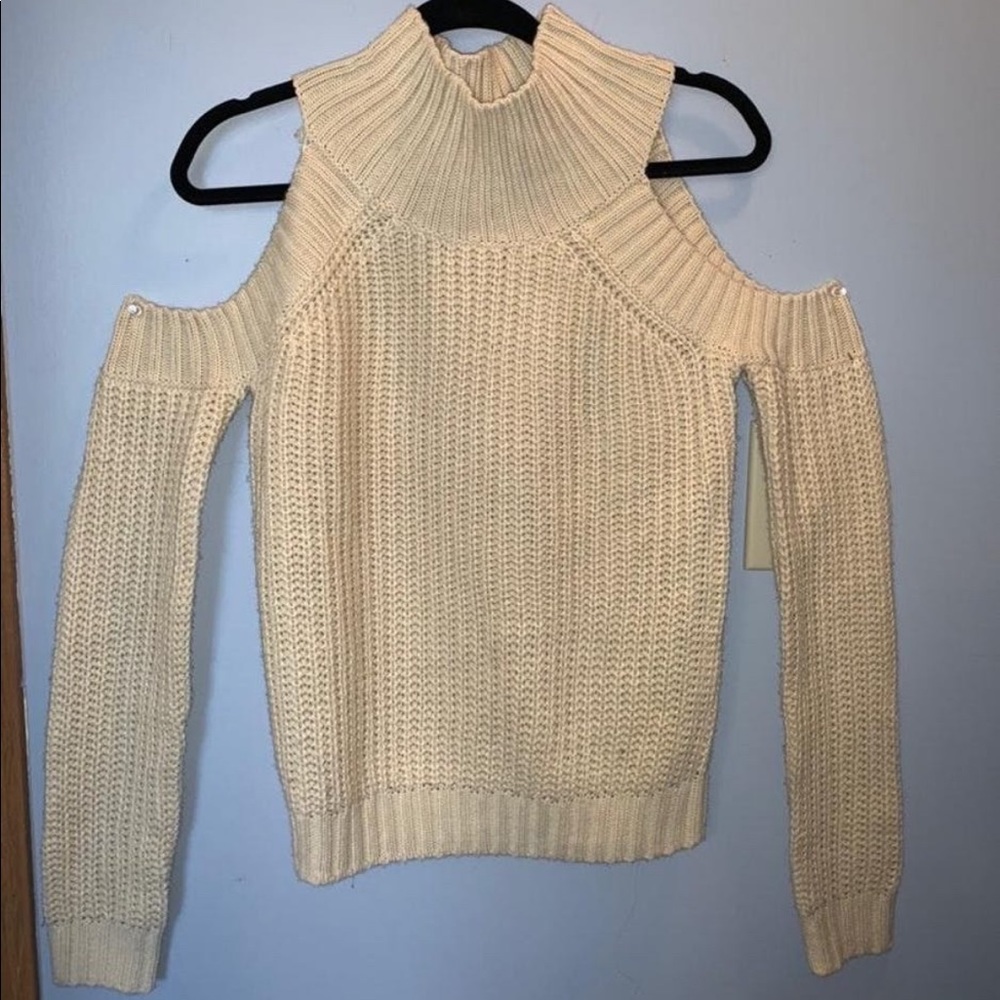 Cold Shoulder Sweater